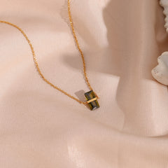 Erandi Emerald Pendant Necklace