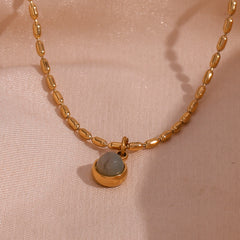 Mini Gemstone Necklace